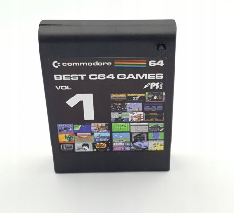 Best C64 GAMES VOL 1 cartridge gry commodore