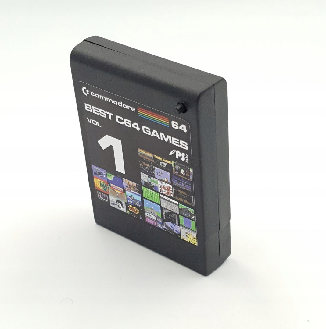 Best C64 GAMES VOL 1 cartridge gry commodore